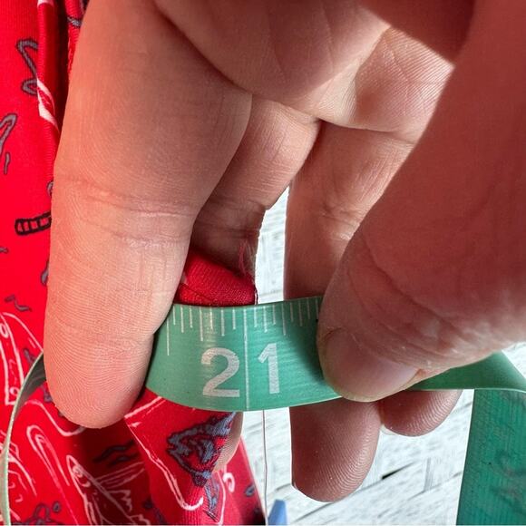 Columbia PFG Midway Bay Red Spark Americana Fish Print Omni-Wick Freeze plus siz - Picture 7 of 11